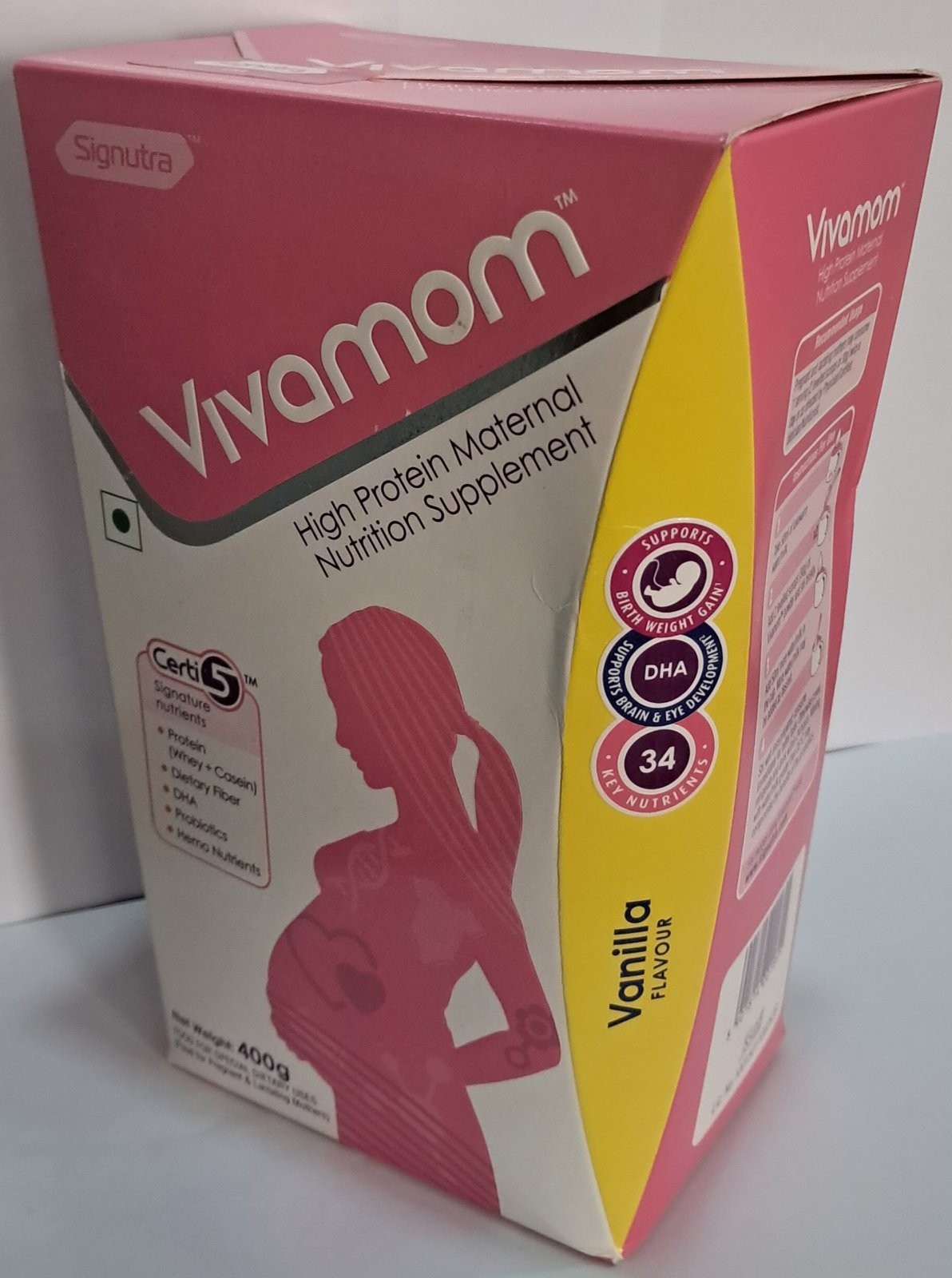 Vivamom Vanilla Flavour 400g.