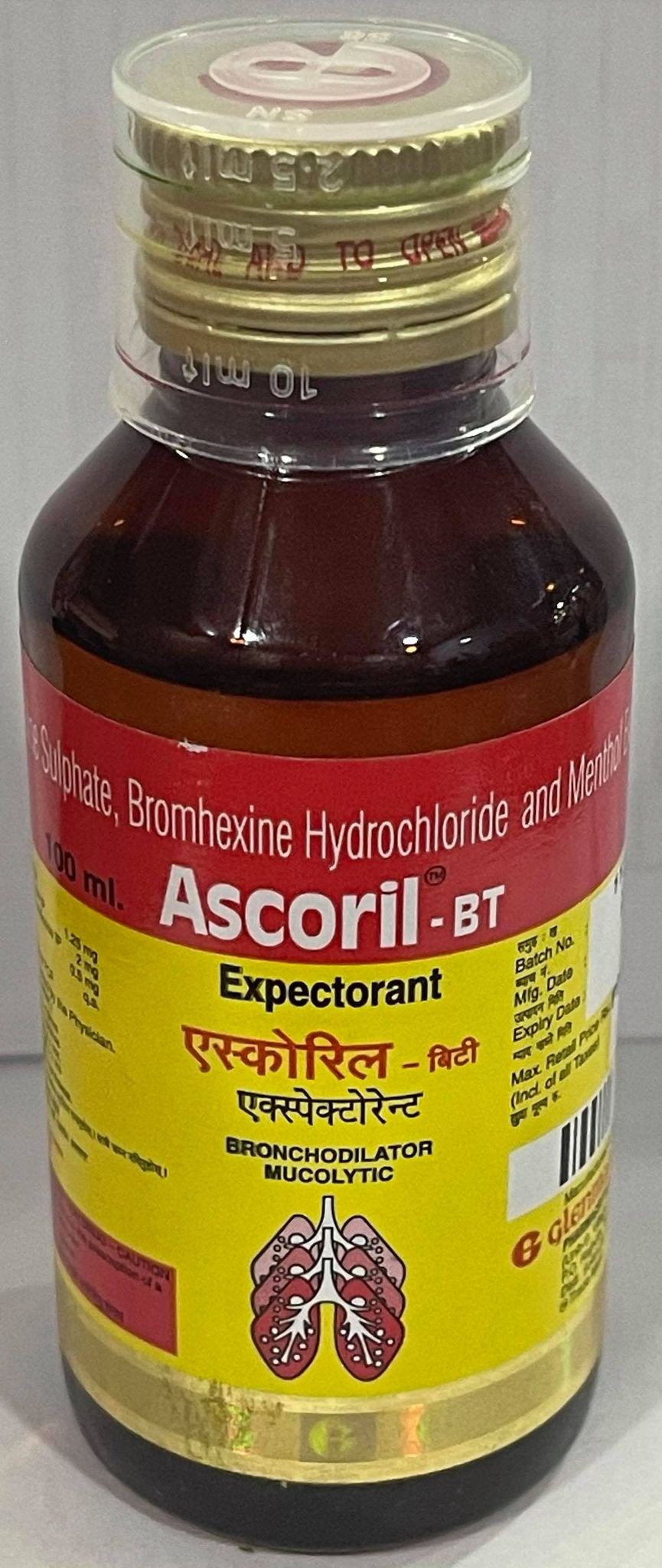 Ascoril-bt Exp.-100ml