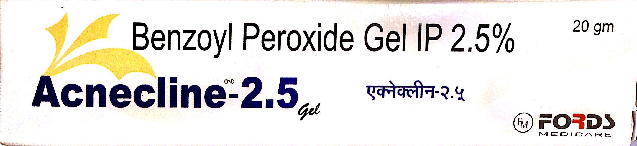 Acnecline-2.5% Gel-20gm-v