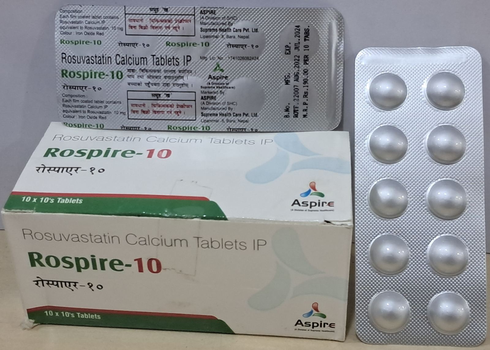 Rospire-10mg Tab.