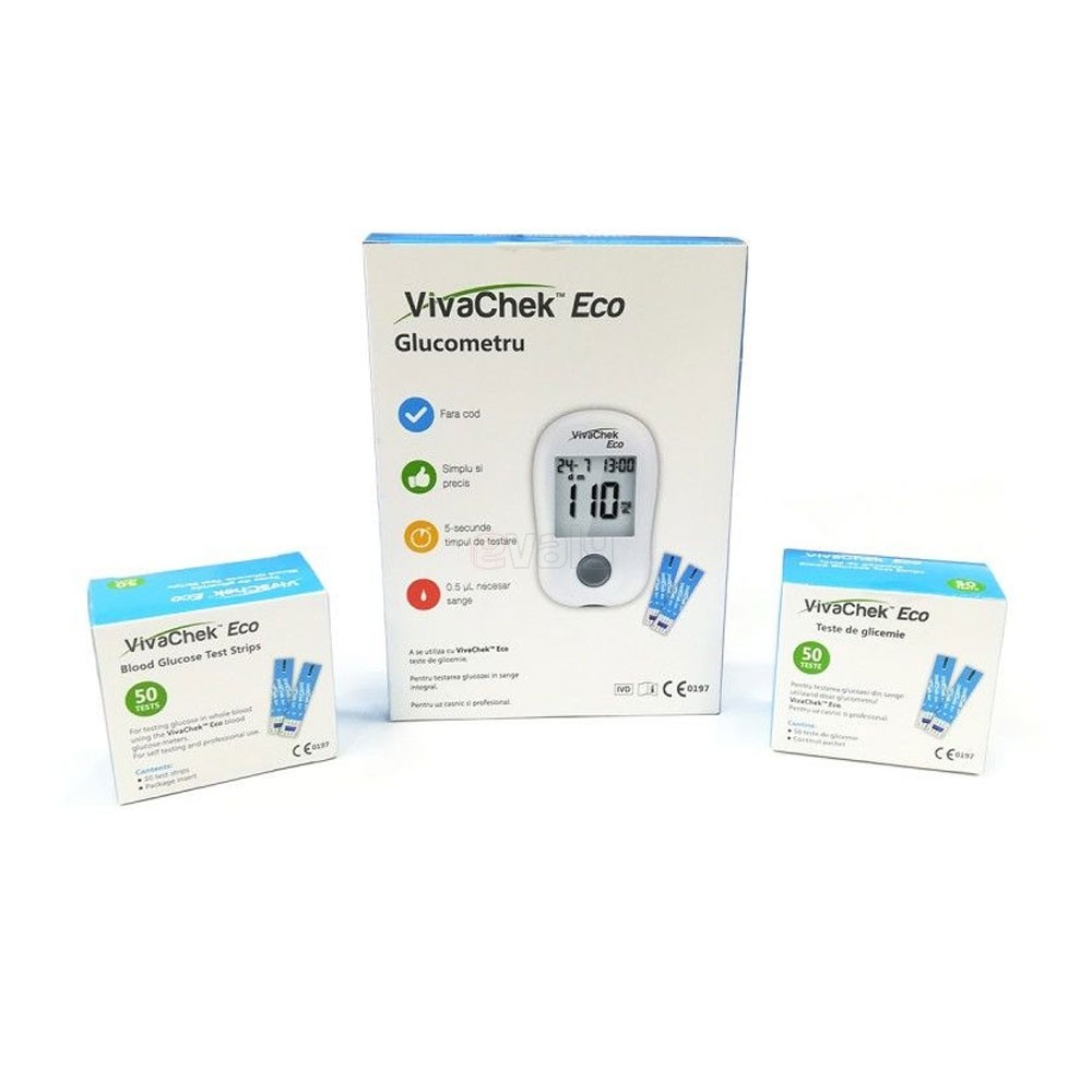 Vivachek Eco Machine Set+10strips-v