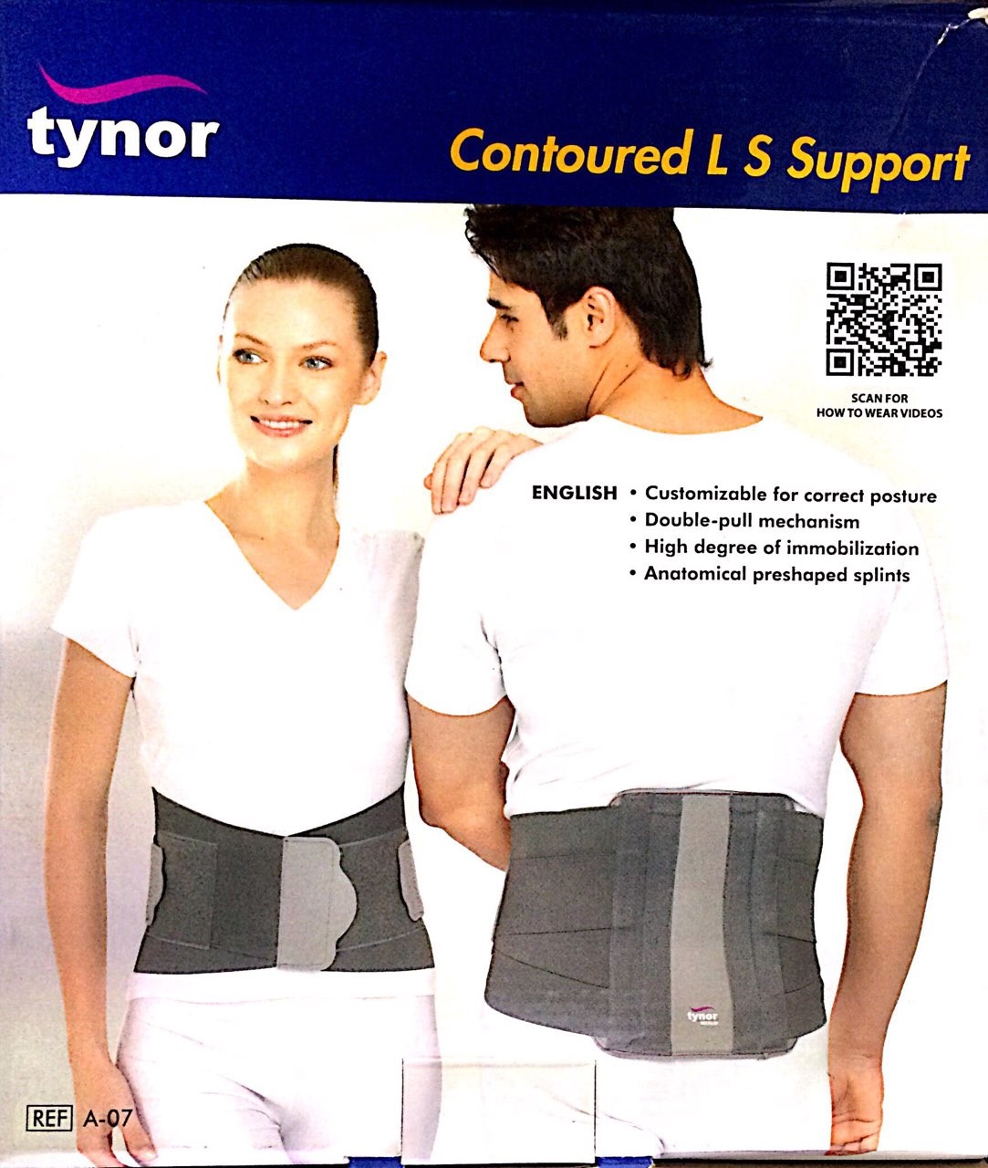 Contoured L S Support Medium(tynor)