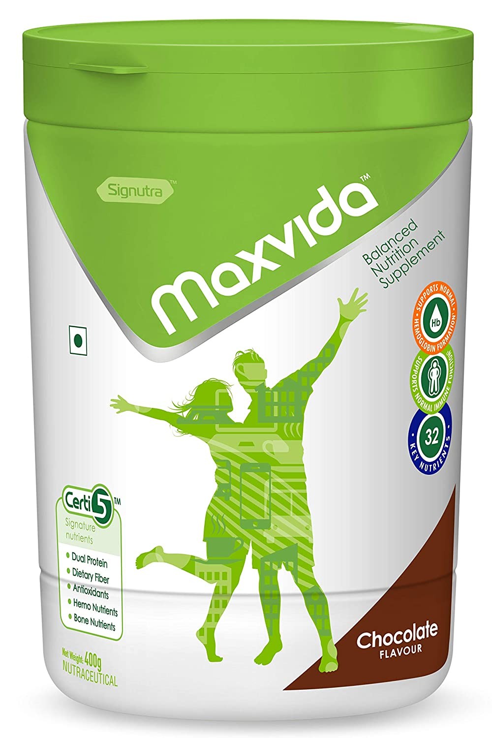 Maxvida-400gram-chocolate Flavour