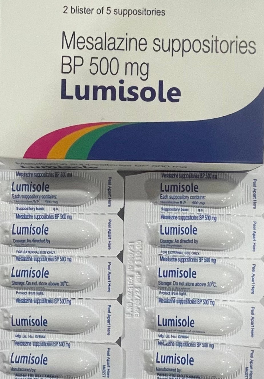 Lumisole-500mg Suppositories