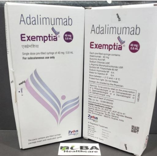 Exemptia-40mg-0.8ml Inj. (nfdp)