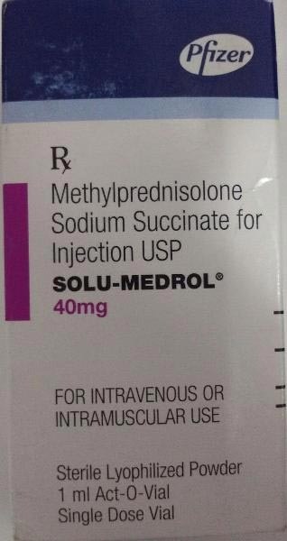 Solu-medrol-40mg Inj. (c.s)