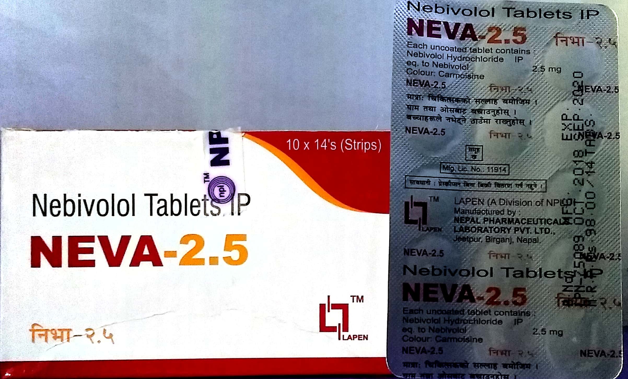 Neva-2.5mg