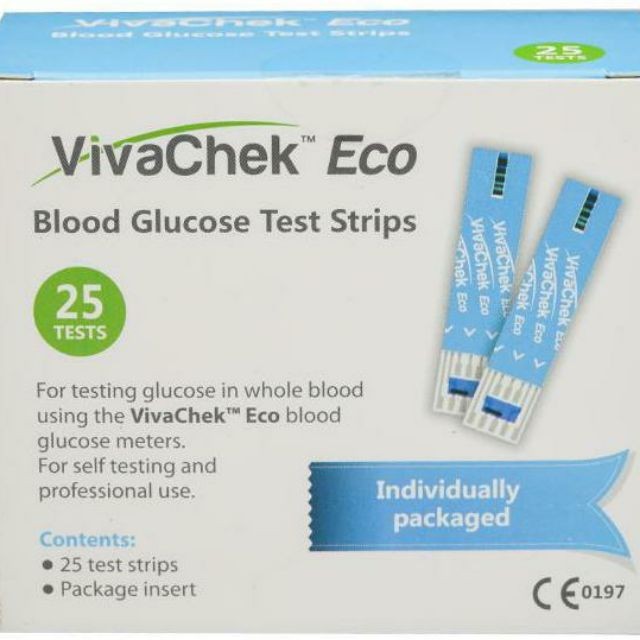 Vivachek Eco 25test Ind. Strip