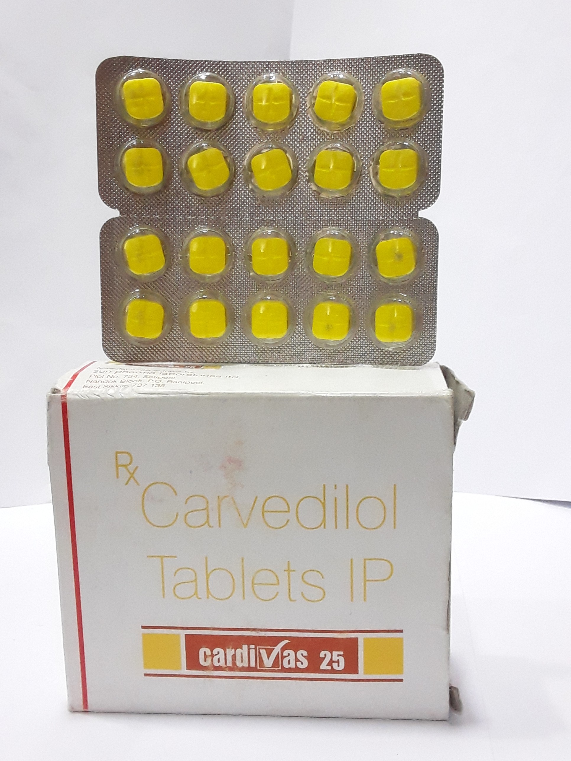 Cardivas-25mg