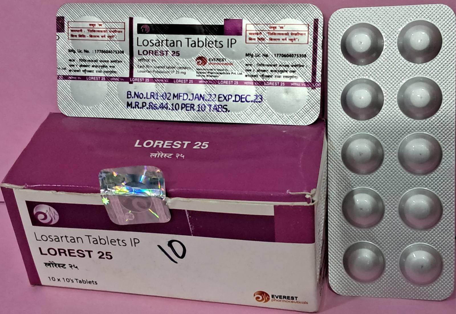 Lorest-25mg Tab.