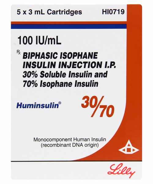 Huminsulin-30/70 Cartridge (100 Iu/ml)
