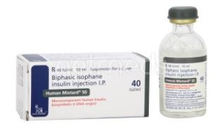 Human Mixtard-50 Vial (40iu/ml)