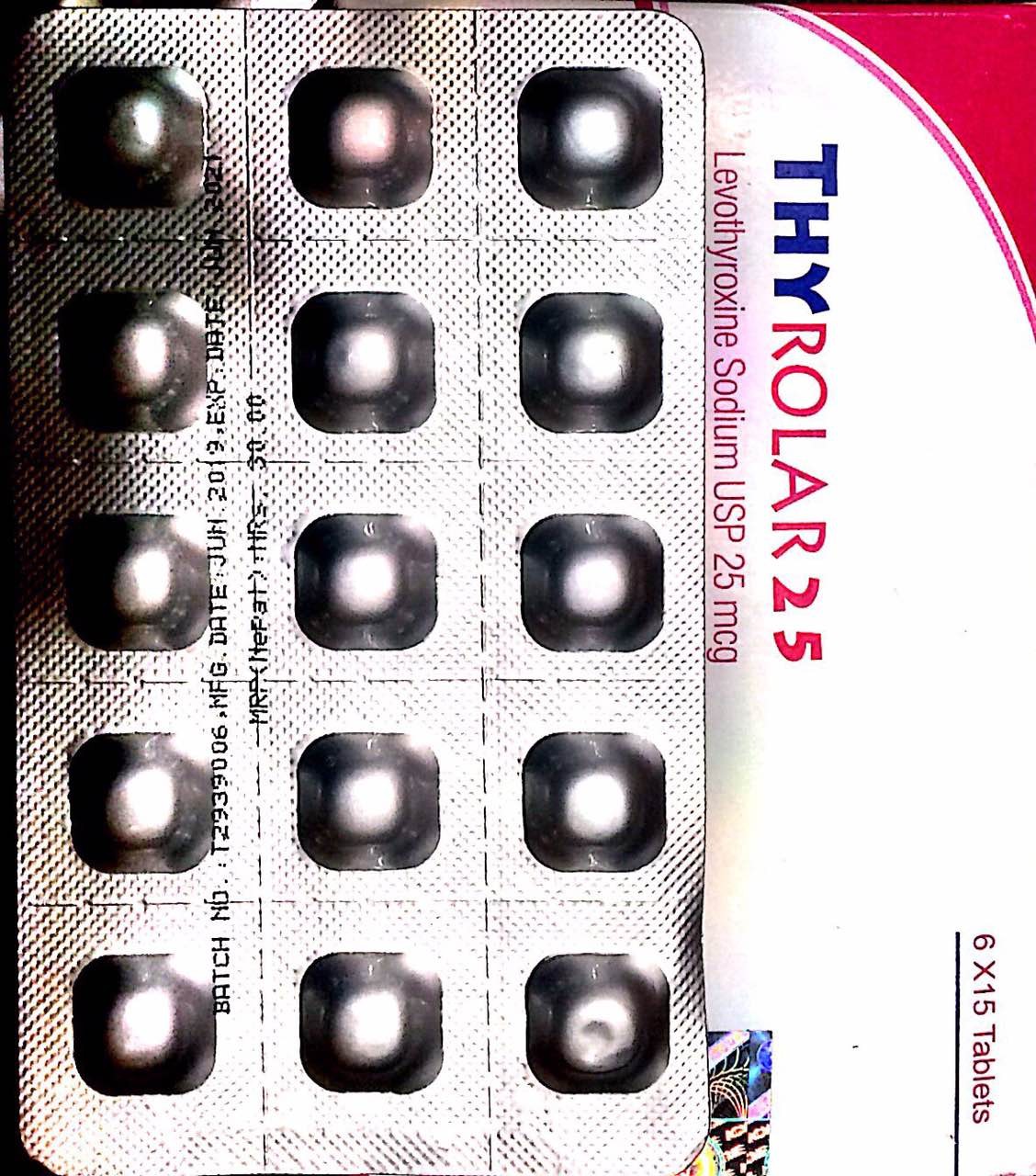 Thyrolar-25mcg Tablet