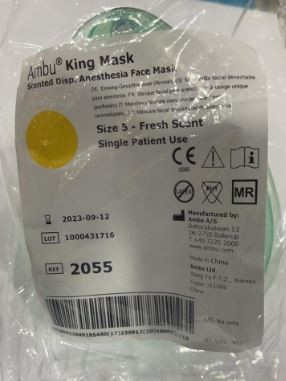 Anesthesia Face Mask Size-3 (ambu)