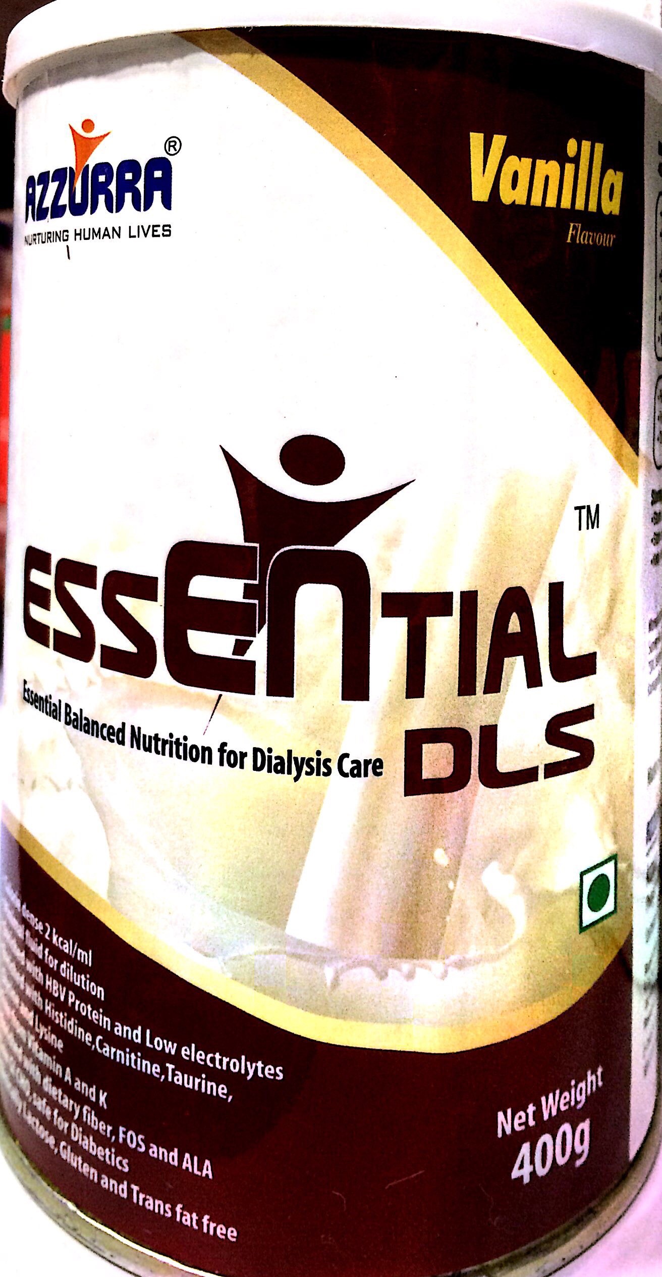 Essential Dls 400g.vanilla