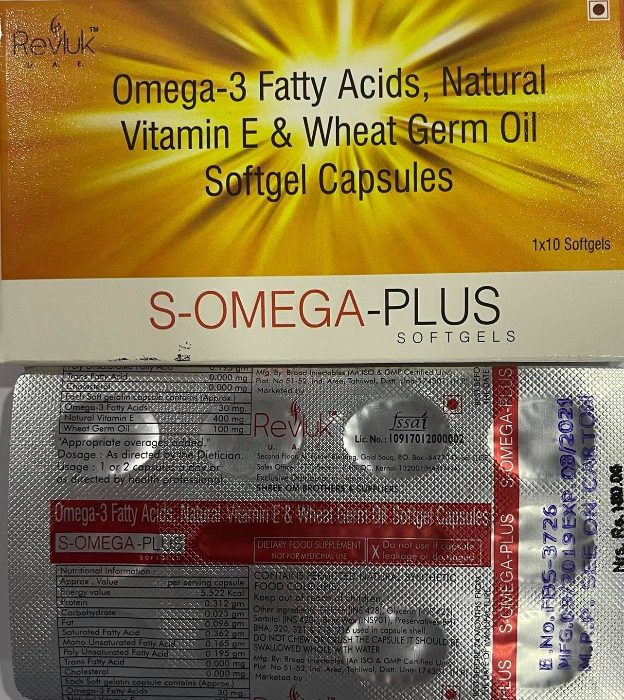 S-omega-plus Softgels