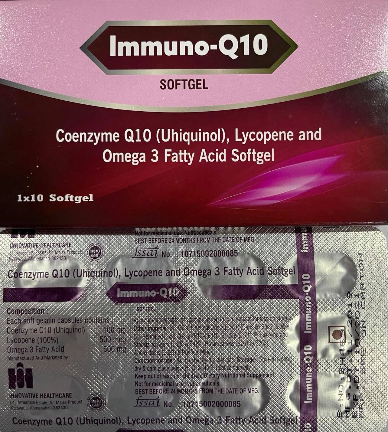 Immuno-q10 Softgel Capsules