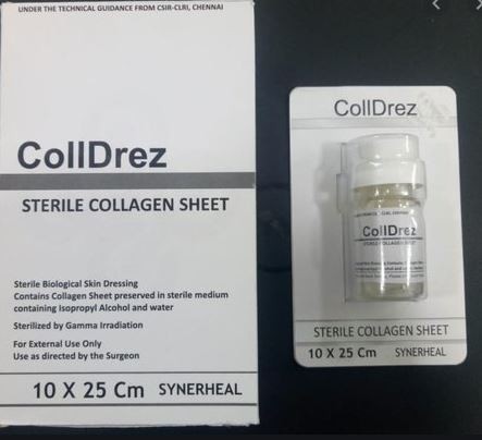 Collagen Sheet-15x30cm "synerheal"