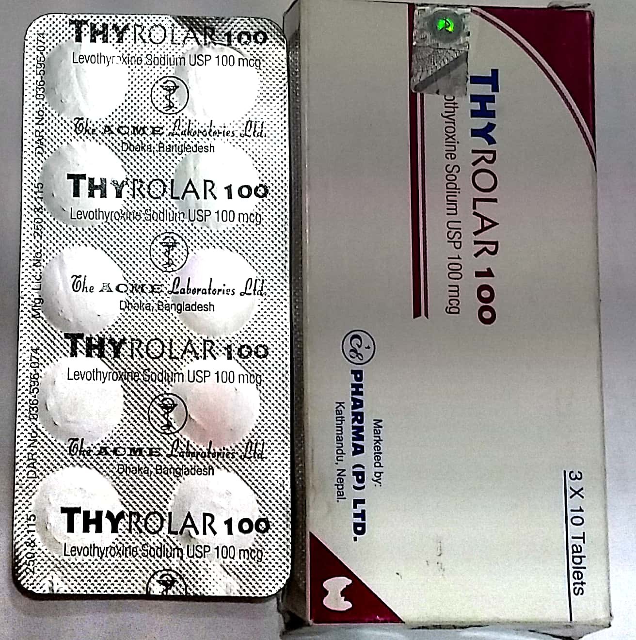 Thyrolar-100mcg Tablet