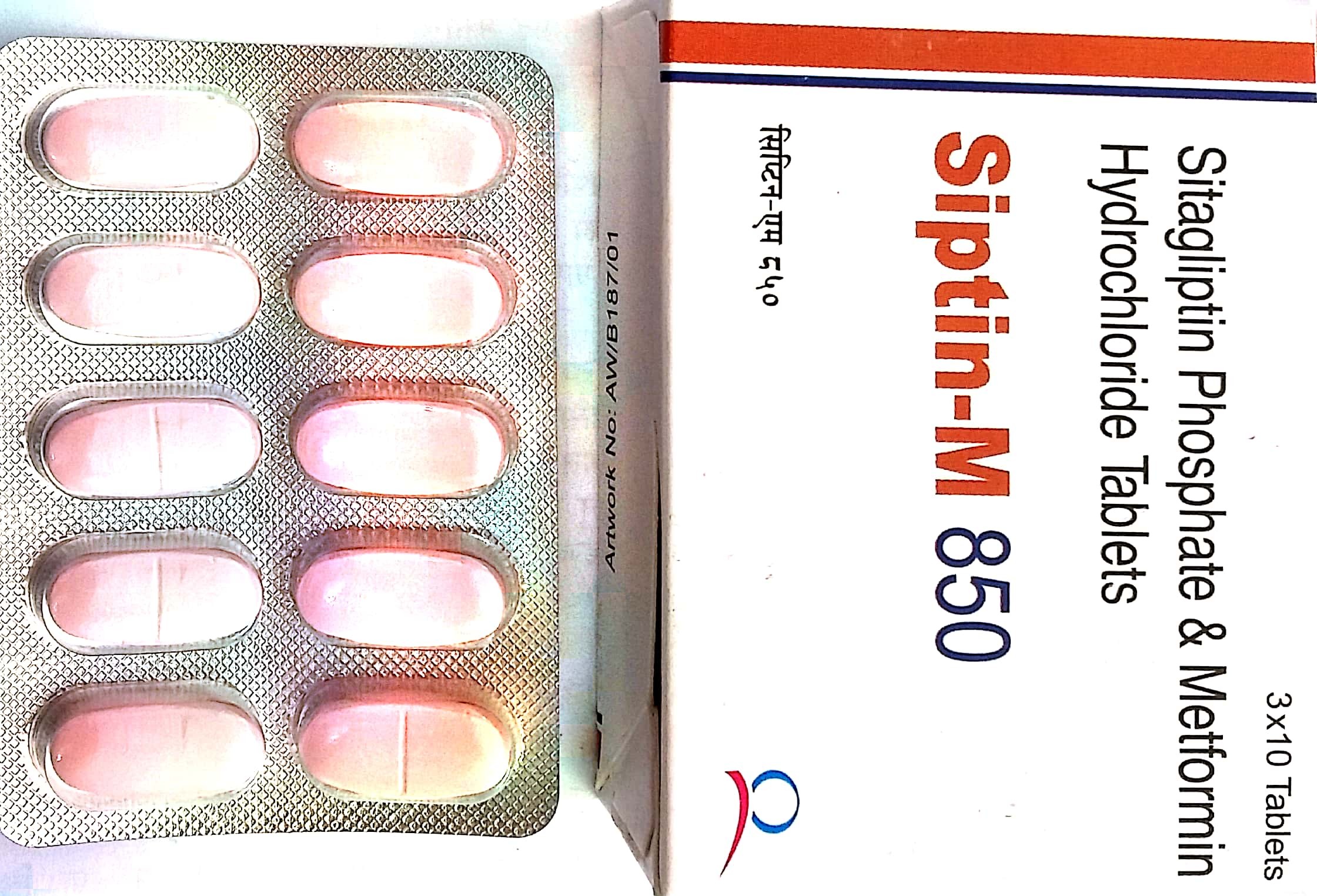 Siptin M-850mg Tablet