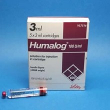 Humalog Cartridge(lispro) (100 Iu/ml)