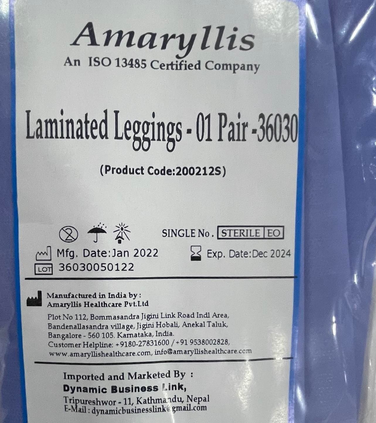 Laminated Leggings-1pair