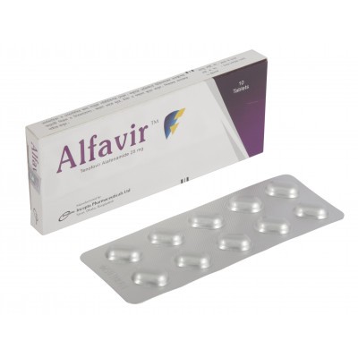 Alfavir-25mg Tablet
