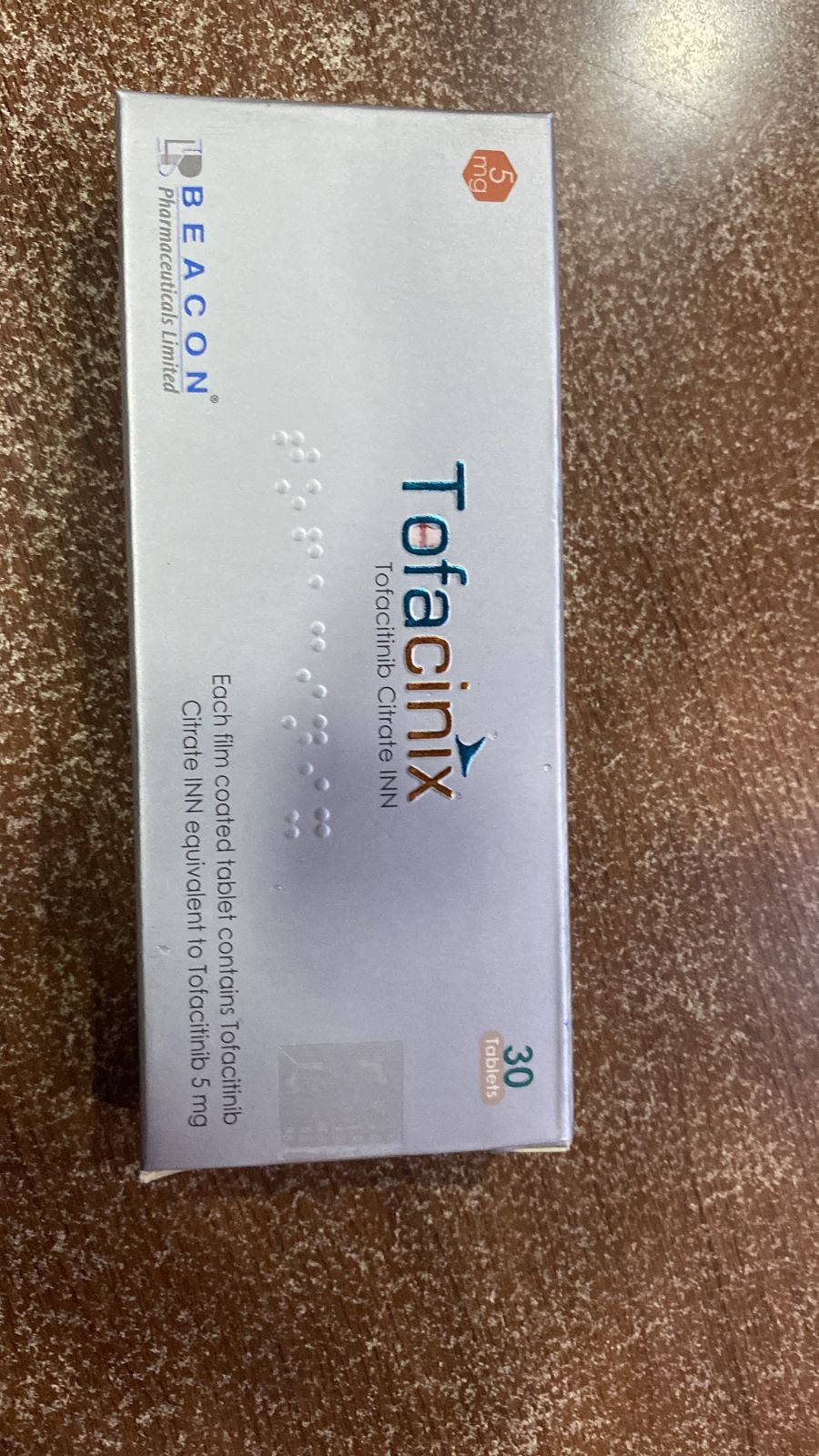 Tofacinix-5mg Tablet