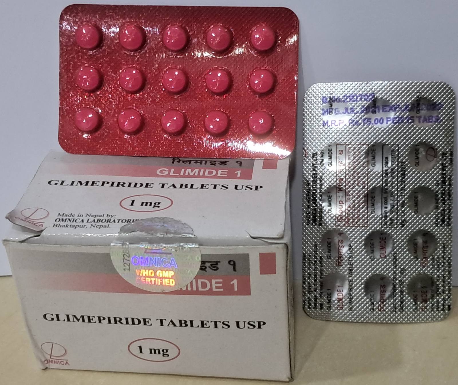 Glimide-1mg Tablet