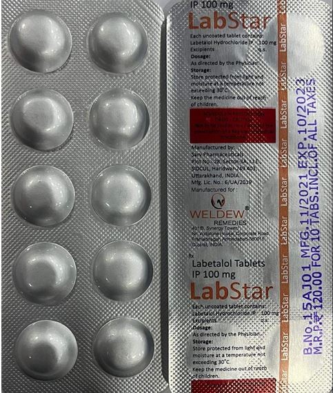Labstar-100mg Tablet