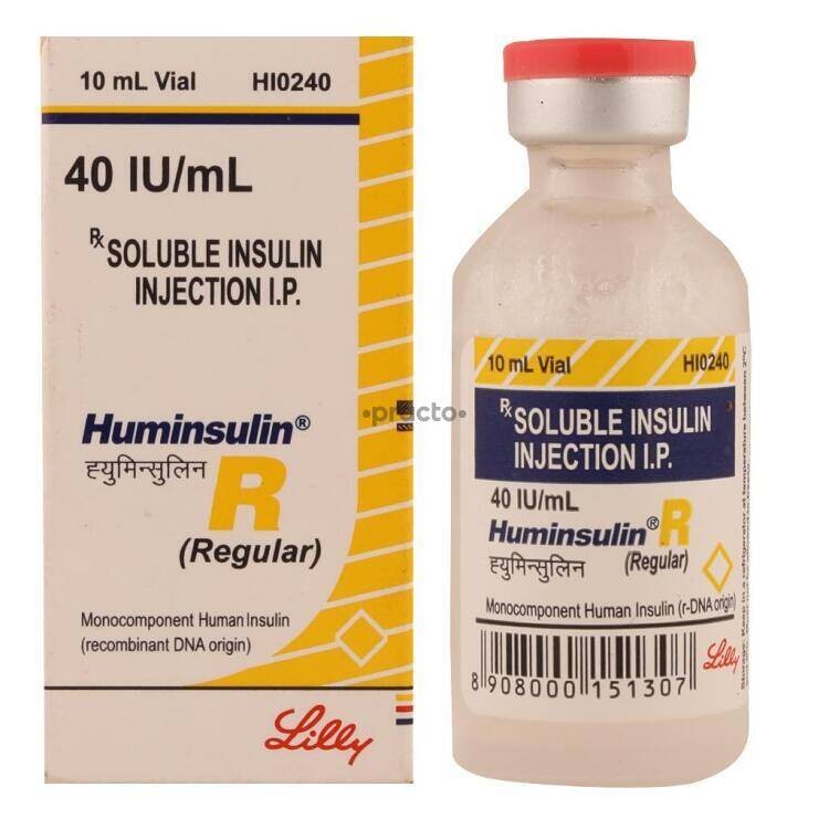 Huminsulin R Vial (40iu/ml)