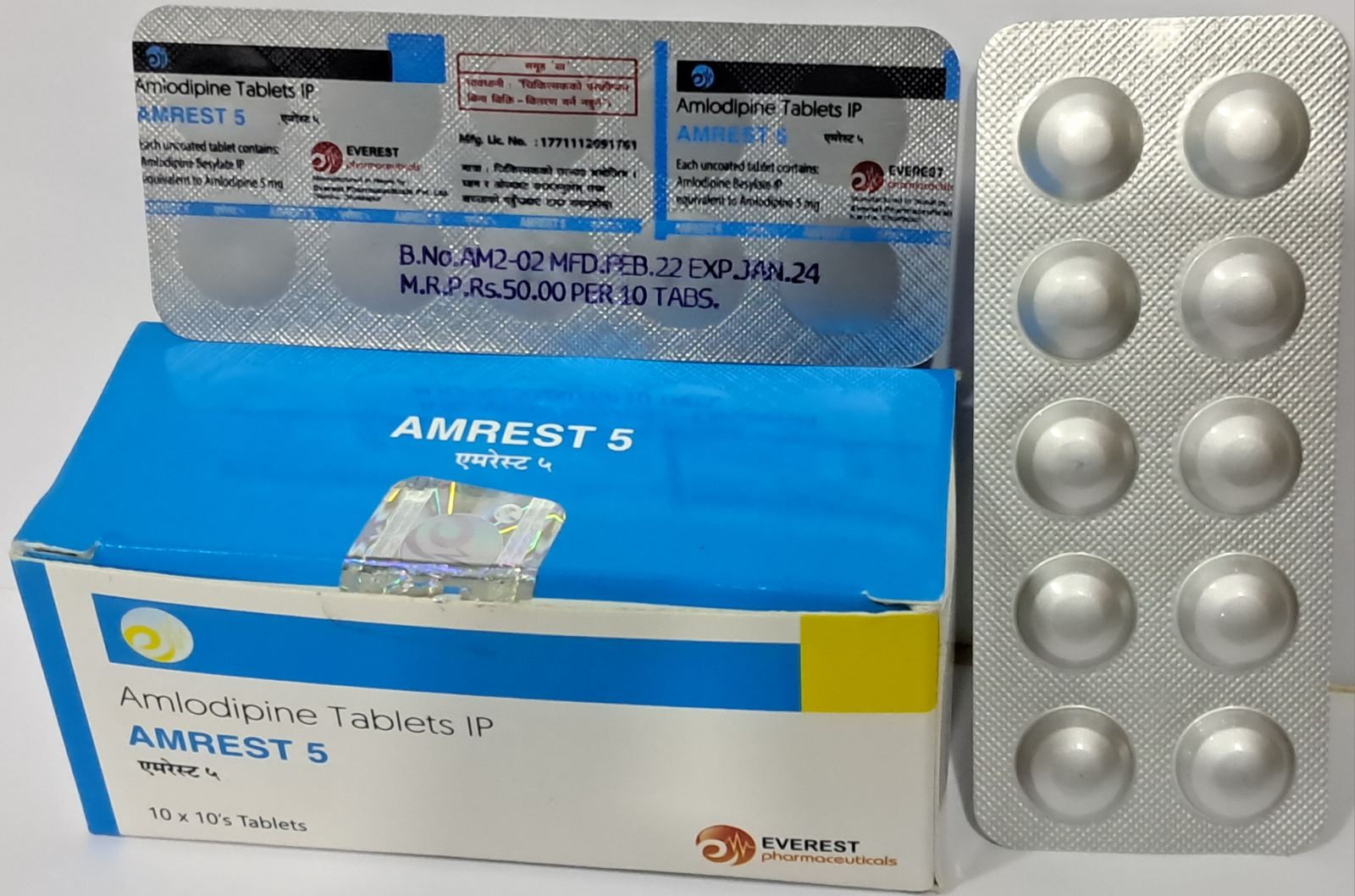 Amrest-5mg Tablet