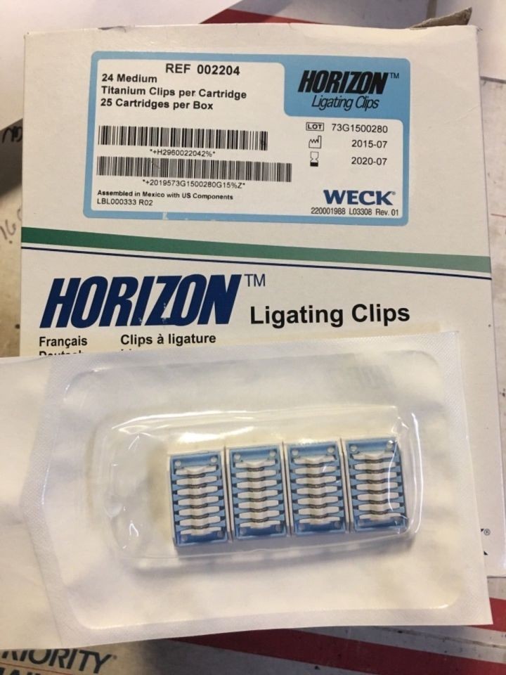 Ligating Clips (m-l)-horizon Ref003200