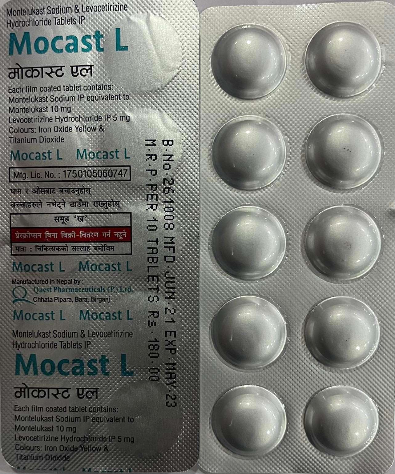 Mocast-l Tablet